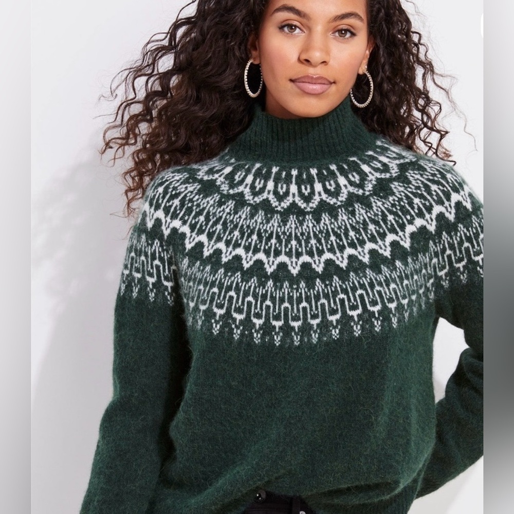 Vineyard Vines Alpaca Blend Fairisle Sweater